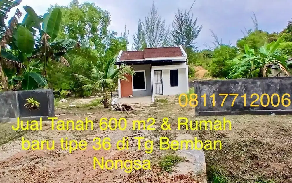 Jual rumah di kampung Tua Tg Bemban Nongsa