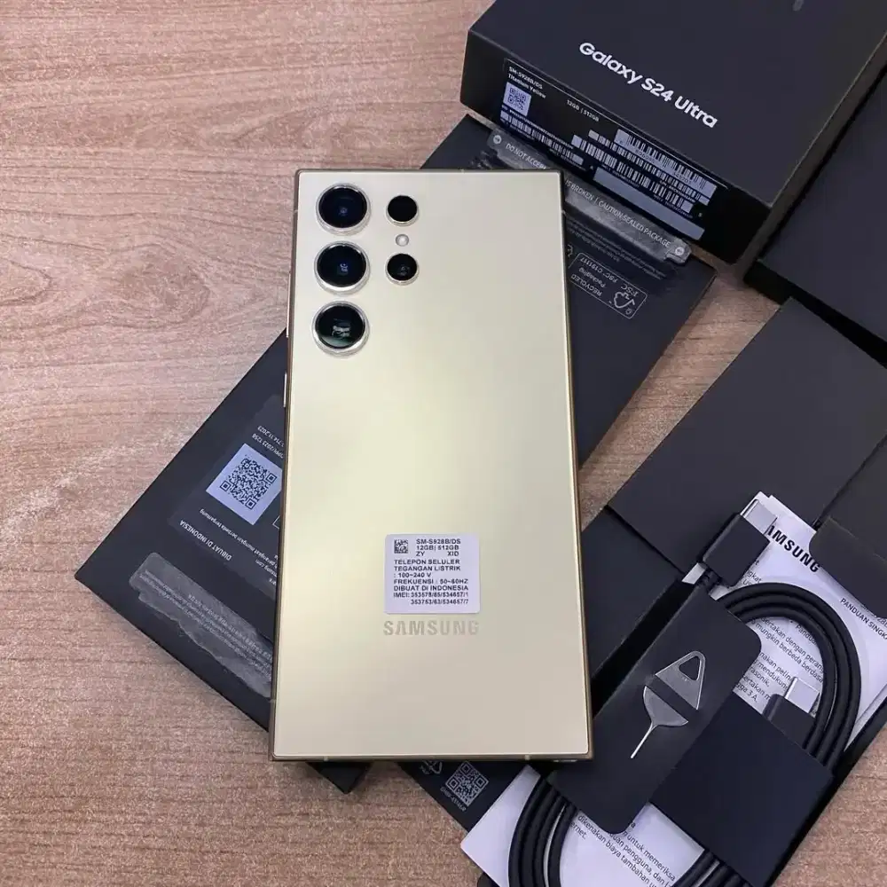 Samsung S24 Ultra 5G 256Gb Resmi Sein fullset oryginal lengkap