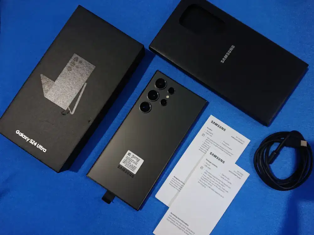 Samsung S24 Ultra 5G internal 1 TB resmi Sein fullset oryginal lengkap