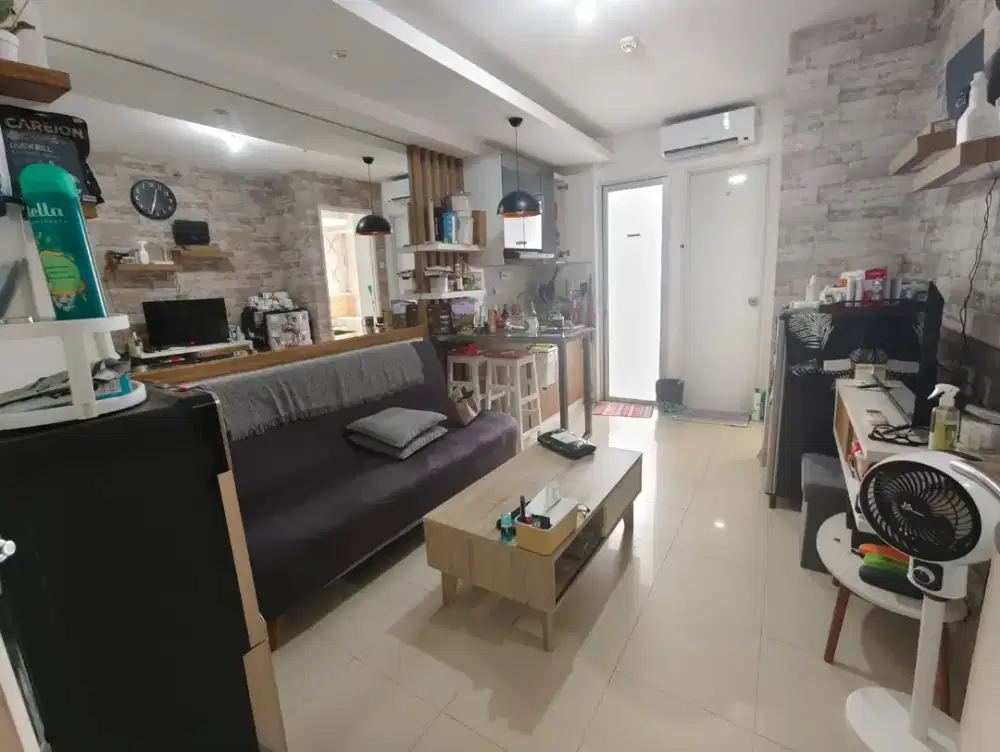 DIJUAL MURAH BASSURA CITY 2BEDROOM FURNISH CONNECT TO MALL