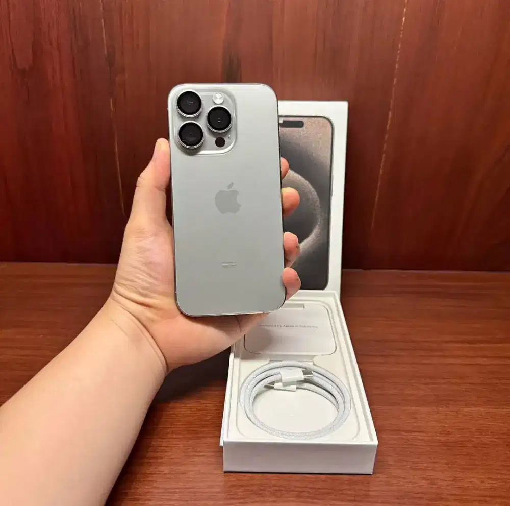 iPhone 15 Pro 128GB ex resmi iBox