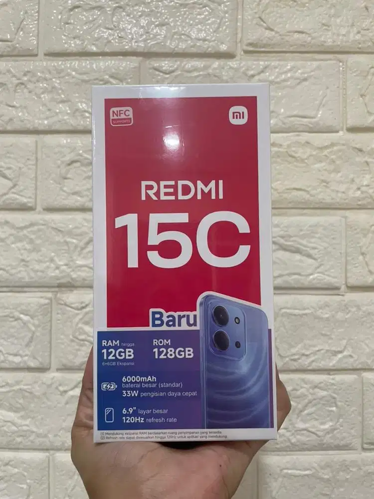 REDMI 15C BRAND NEW