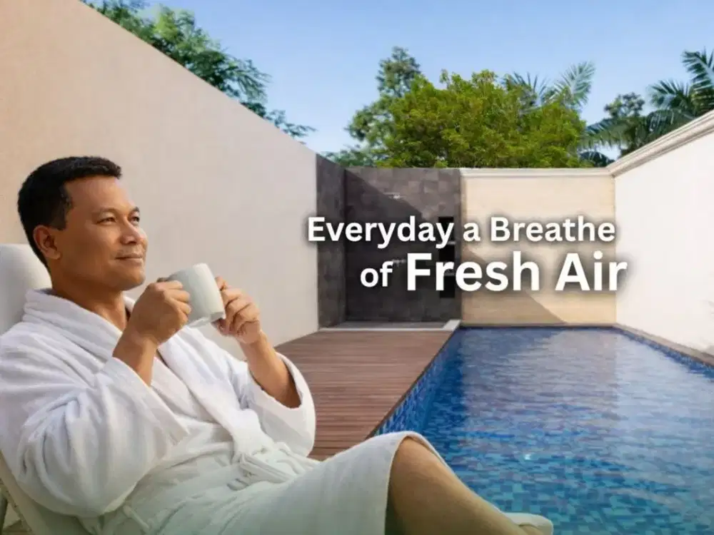 Rumah Premium Eksklusif di Godean KM 8, Private Pool & One Gate System