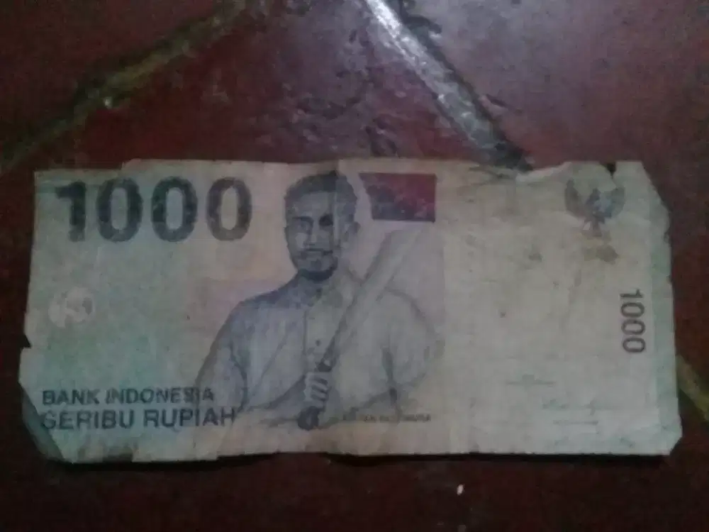 Uang kertas kuno seri huruf nama ciro