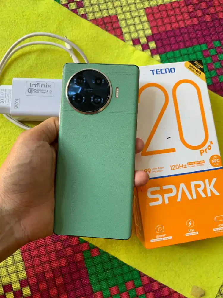 Tecno spark 20 pro plus 8+8/256 | lengkap | Harga net