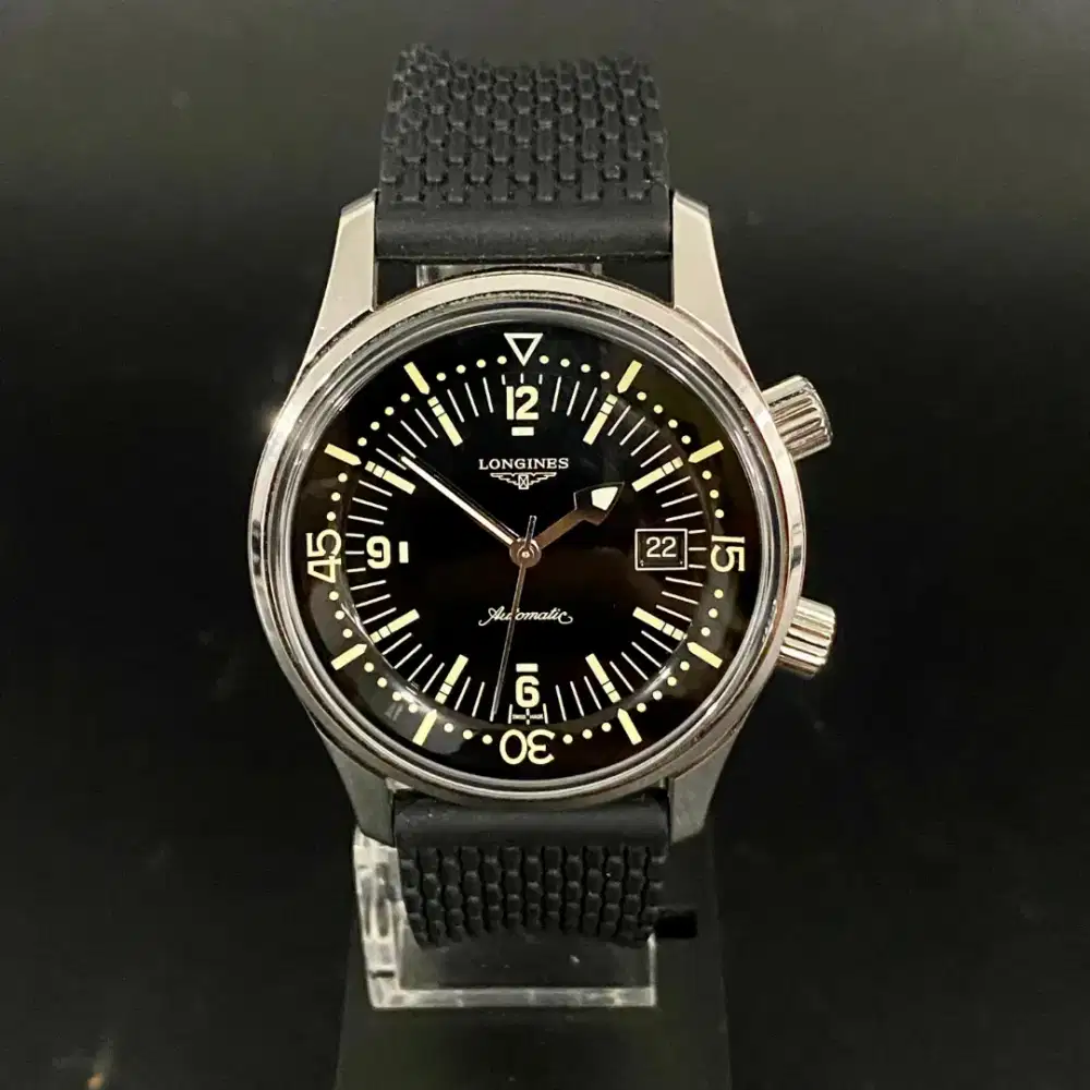 [For Sale] Longines Legend Diver 300M Automatic Black  L3.774.4.50.9