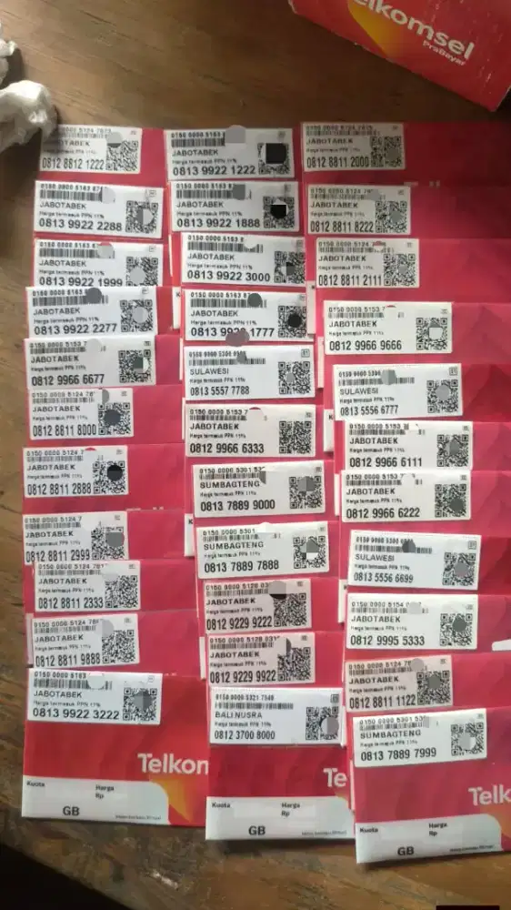 Nomor cantik Telkomsel super langka