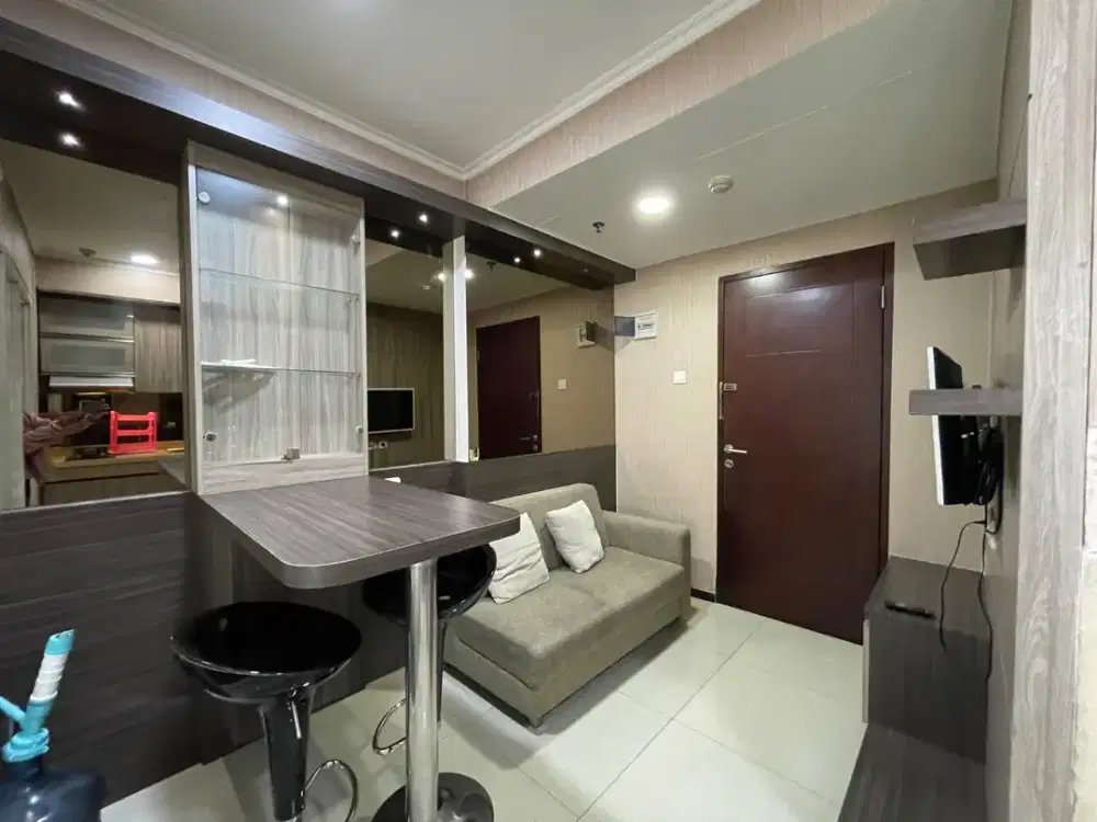1BR Gateway Pasteur Full Furnished Bulanan ada Balkon Siap Huni