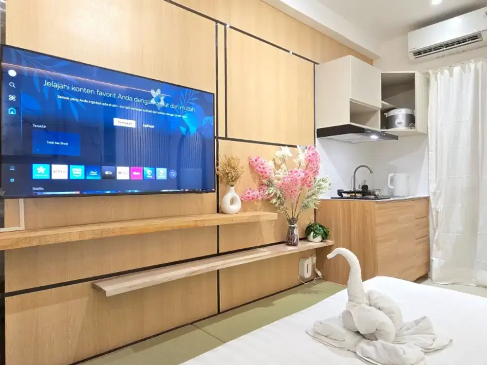 Apartemen Gunawangsa Tidar diSewakan Japanese minimalis design