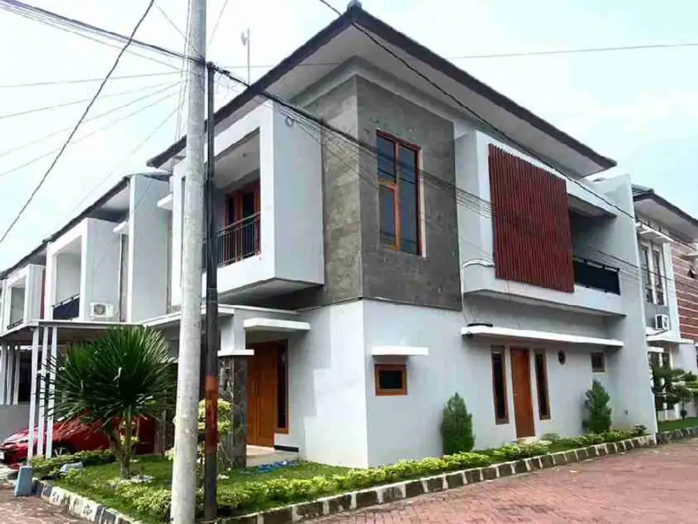 Rumah modern elit dlm komplek Jombor Mlati