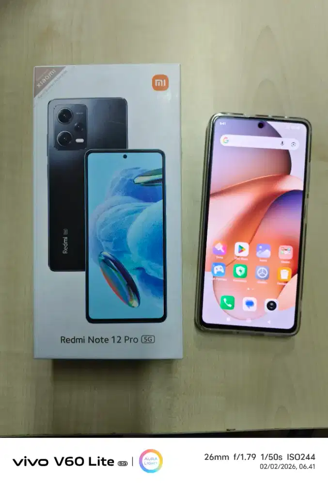 Xiaomi Redmi Note 12 Pro 5G Warna Biru