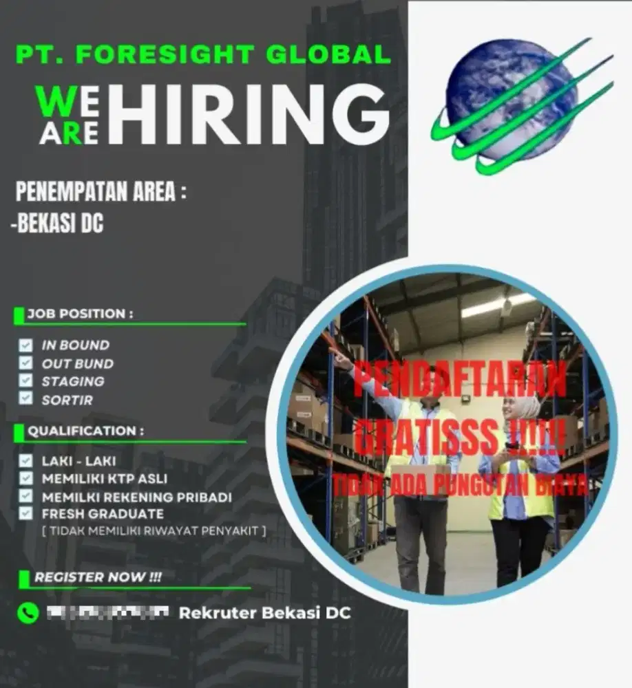 DI BUTUHKAN SEGERA!!!