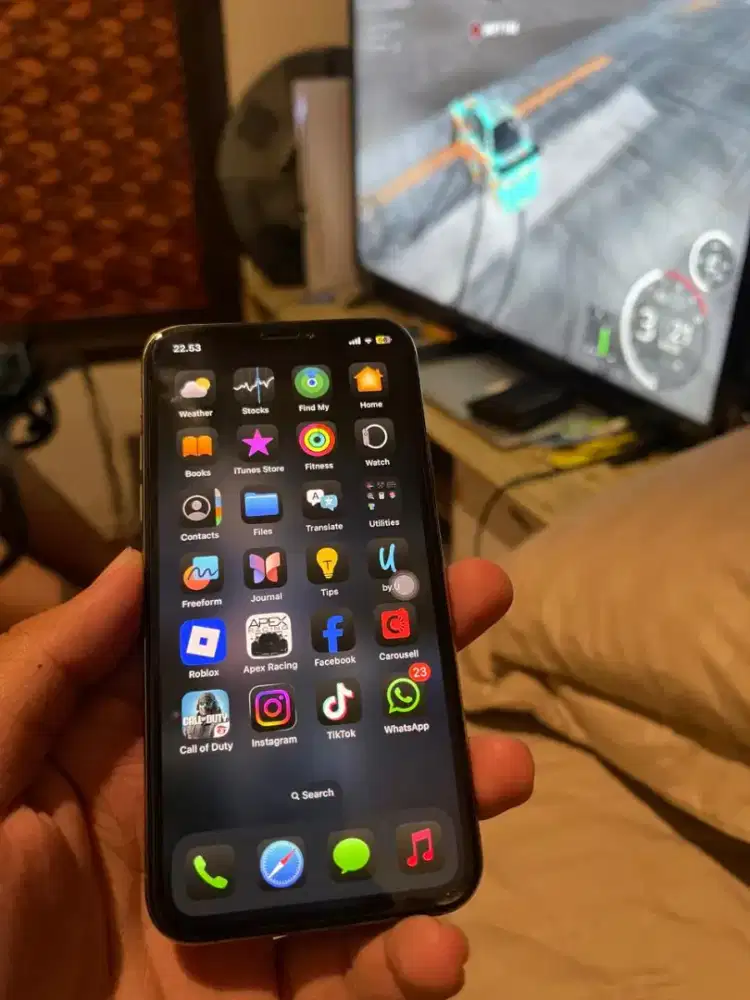 Iphone xs 256gb ex inter gold mulus like new