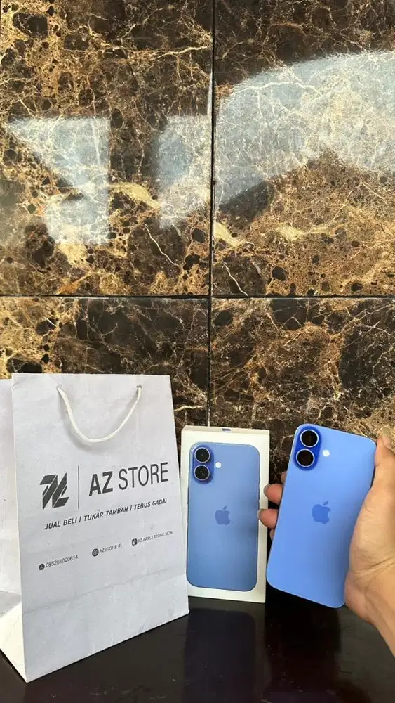 IPHONE 16 128GB IBOX BIRU