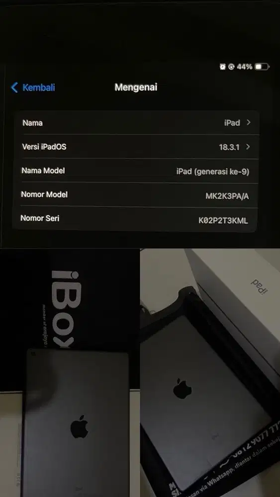 ipad gen 9 64 gb ibox