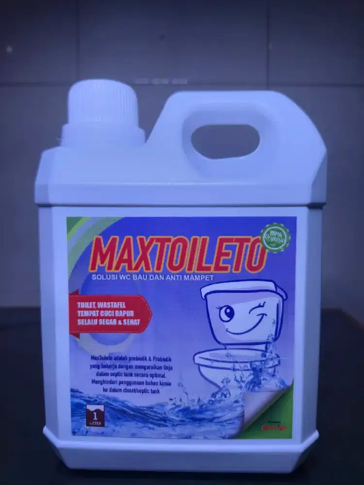 Maxtoileto Pengurai Tinja dan Limbah Organik