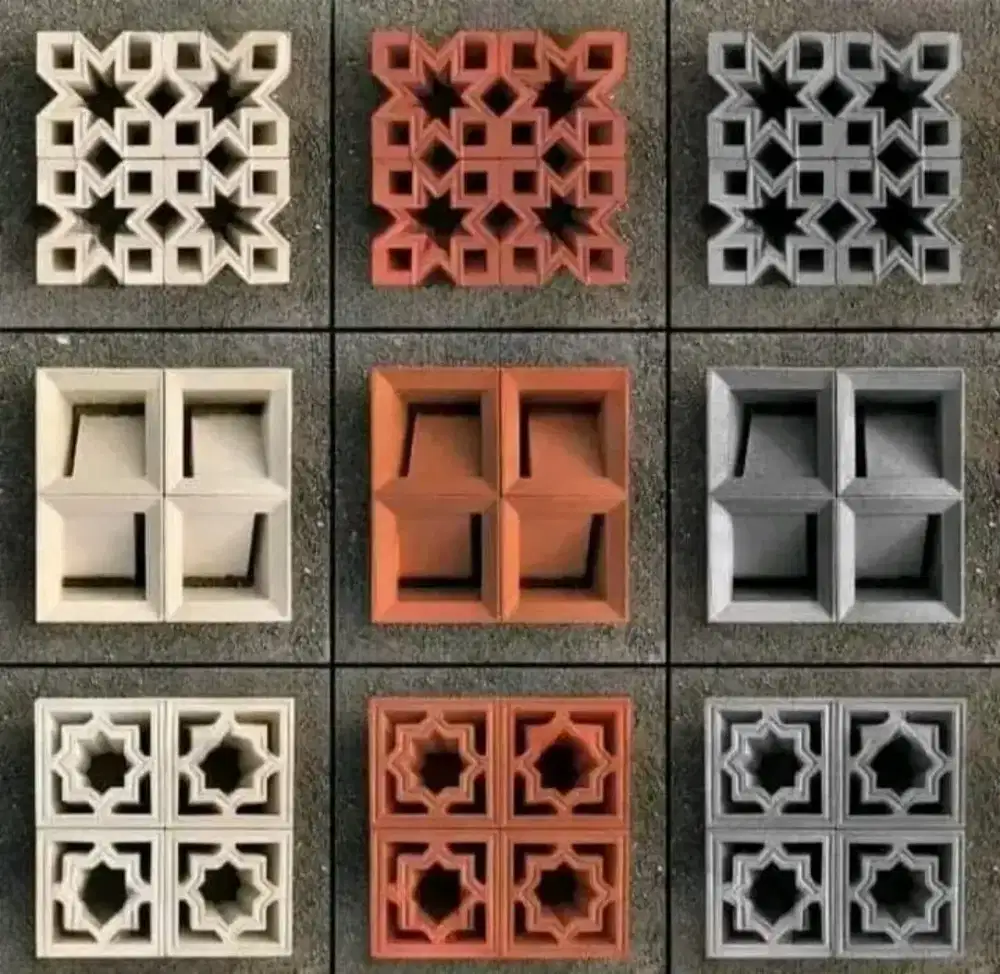 Roster Beton Minimalis