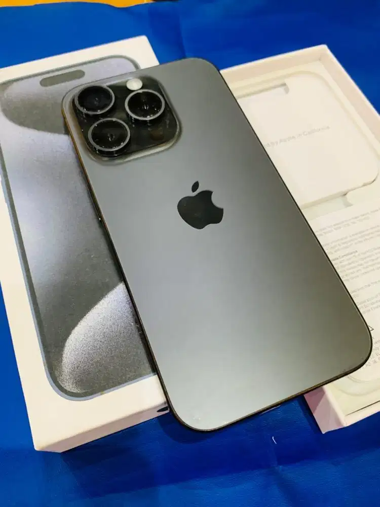 Iphone 15 pro 128gb mulus terawat all provider lancar