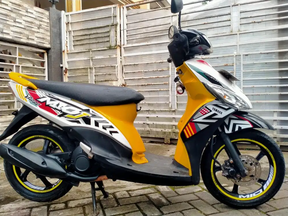 Yamaha Mio J injeksi lengkap motor sehat keterangan detail dibawah