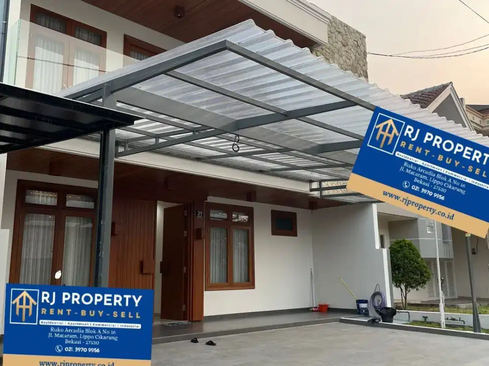 Disewakan rumah cluster dago lippo cikarang dekat sekolah pelita harap