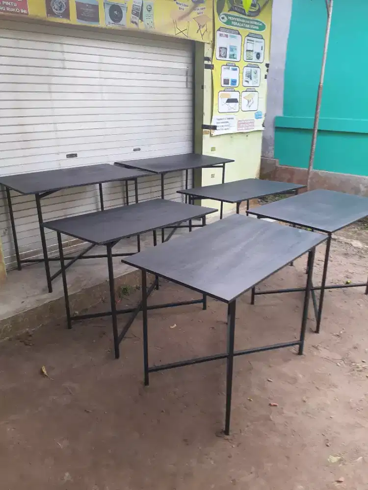 Meja lipat warna bisa cod