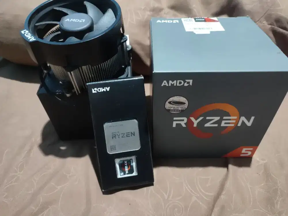Ryzen 5 1600 Fullset (6 core 12 threads)