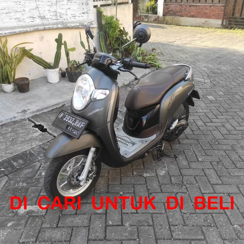 Honda Scoopy ban donat Generasi ke 4 Tahun 2019