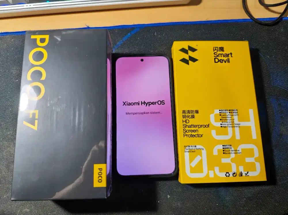 Poco F7 White Fullset Apik