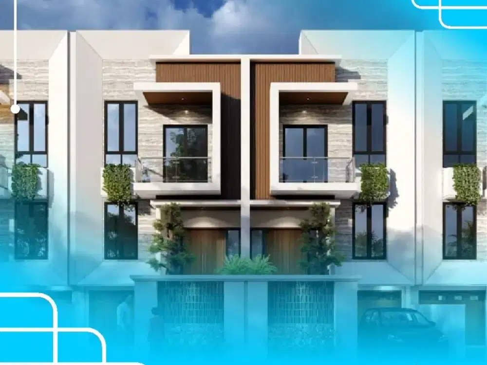 [AKSES 2 MOBIL] Rumah Modern KLENDER Duren Sawit Jakarta Timur Dekat Tol Becakayu Bintara AR237