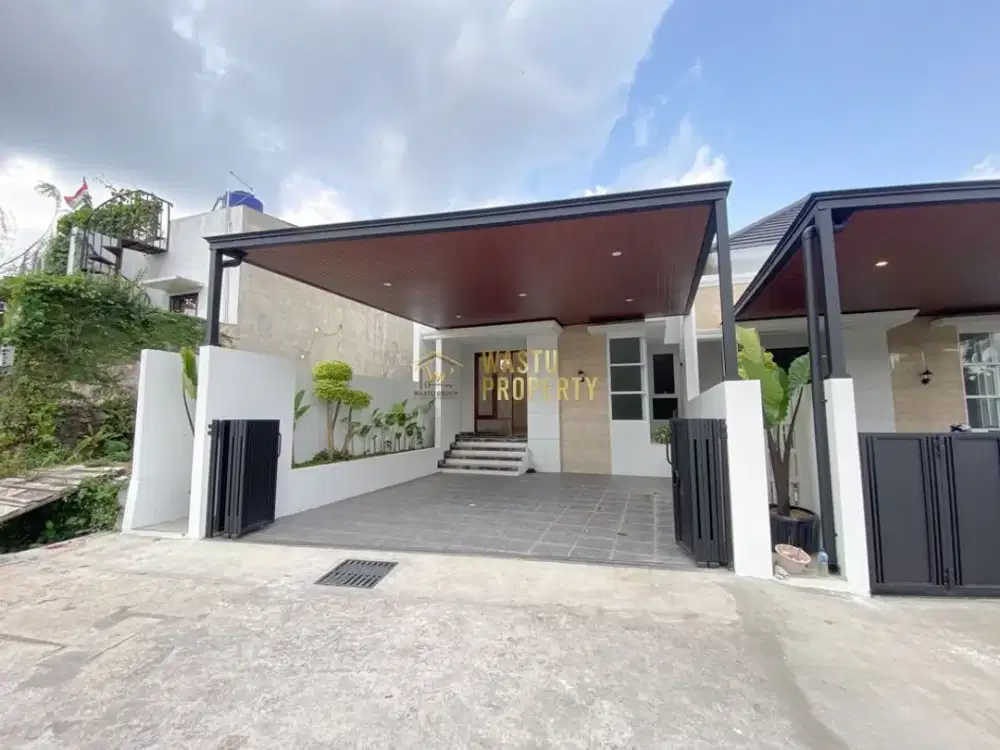 RUMAH CANTIK TANAH LUAS, 400 METER DARI PASAR WONOSARI NGEMPLAK