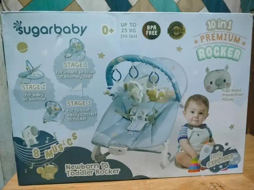 Ayunan Bayi Sugar Baby Kondisi Baru