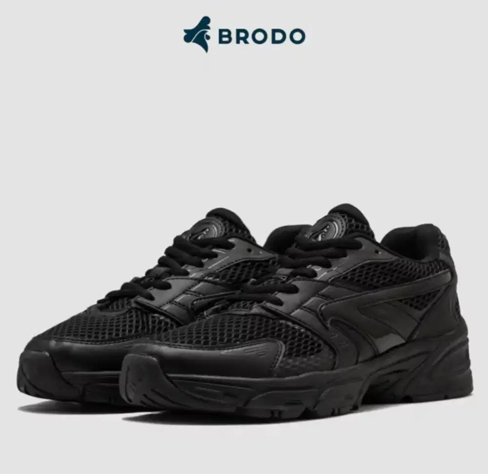 Sepatu Brodo Ace Neptune Size 40 Asphalt Black Baru lengkap bOx