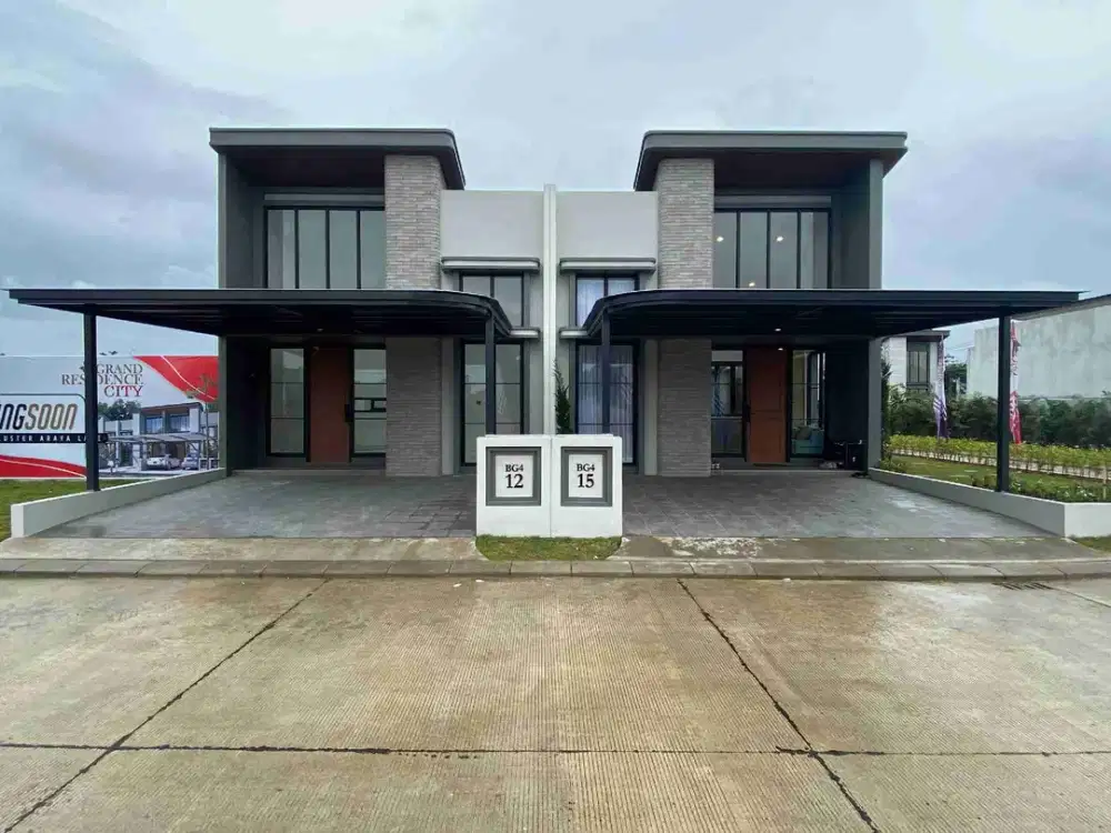 RUMAH DALAM KOMPLEKS DI SETU BEKASI