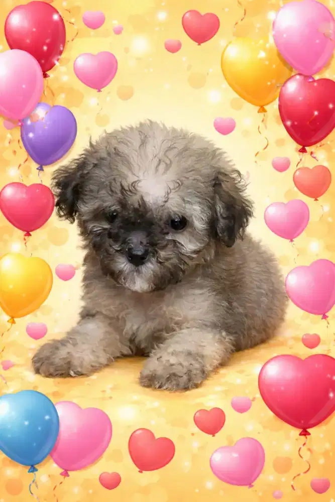 Puppies Poochon Betina ( Kecil )