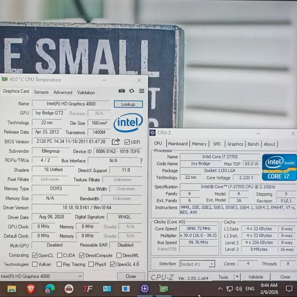 Prosesor Intel Core i7 3770s