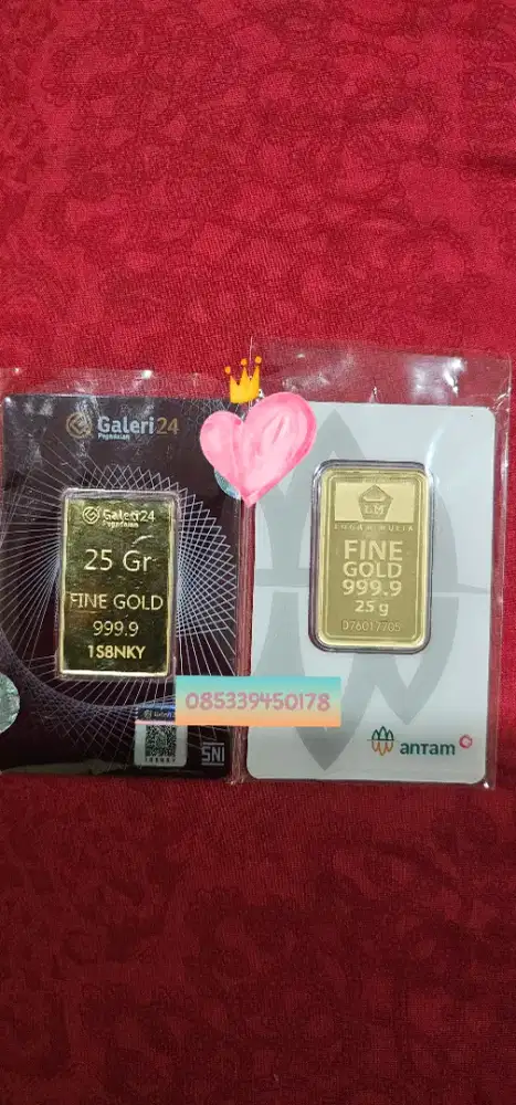 Emas antam 3gr - 25gr