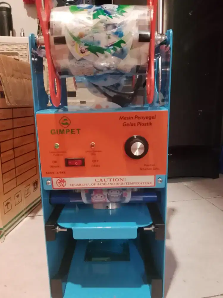 Jual mesin pres gelas