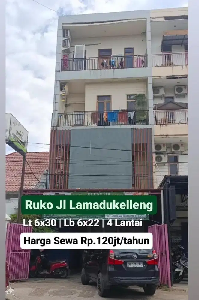 Sewa ruko 6*30 cocok untuk bisnis dan kantor