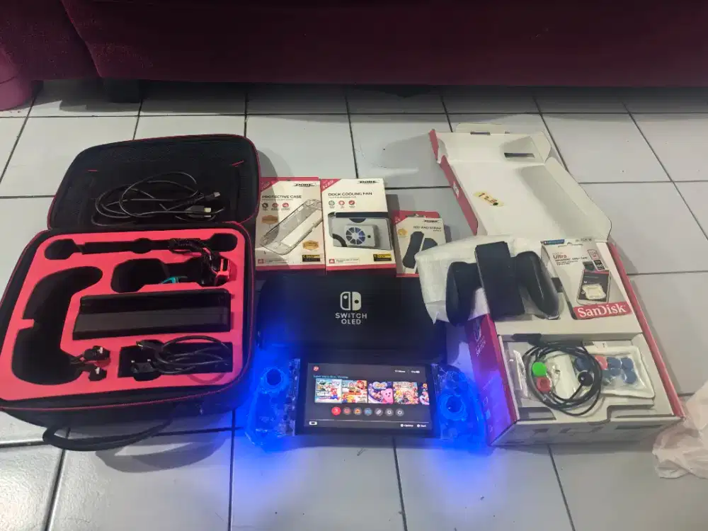 Nintendo Switch Oled CFW 128gb fullset