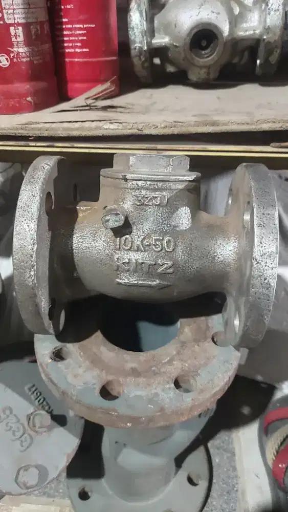 BAHAN SWING CHECK VALVE KITZ KLEP TABOK 1½ INCH STAINLESS 304 JIS 10K