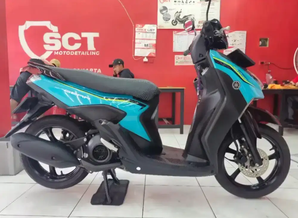 JualCpt90%LikeNew KM20Rb YAMAHA MIO GEAR 125 2022 HIJAU