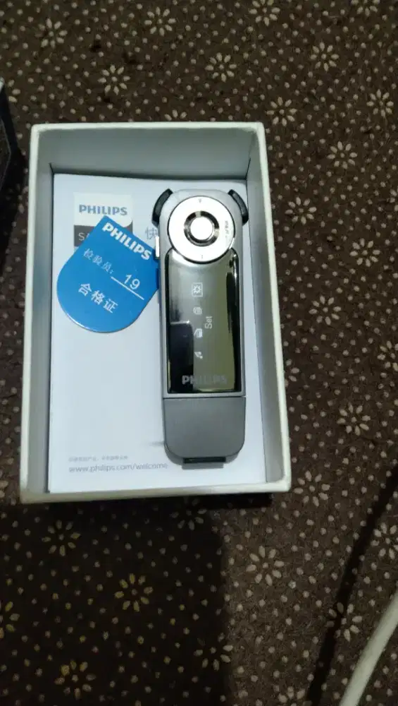 Radio MP3 Philips 8gb kondisi normal