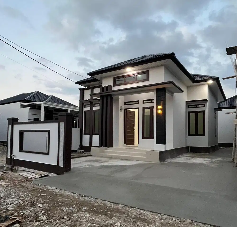 Rmh minimalis siap huni type 70/168.M.gampong lampaseh pusat kota mady