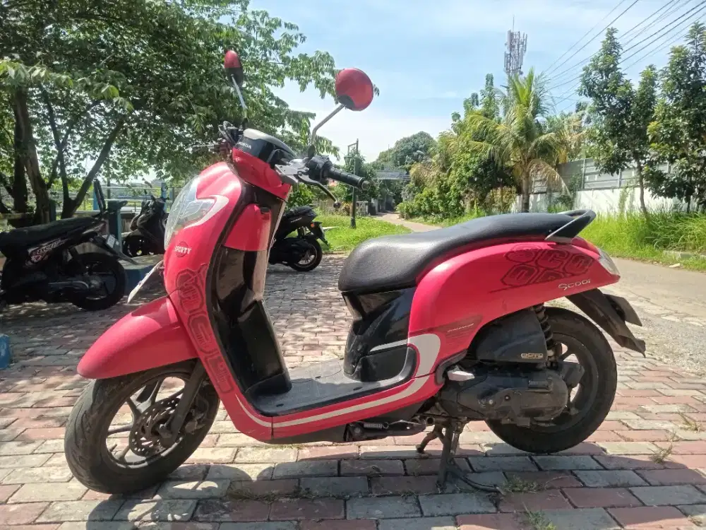 Honda Scoopy 2017 Ban Donat
