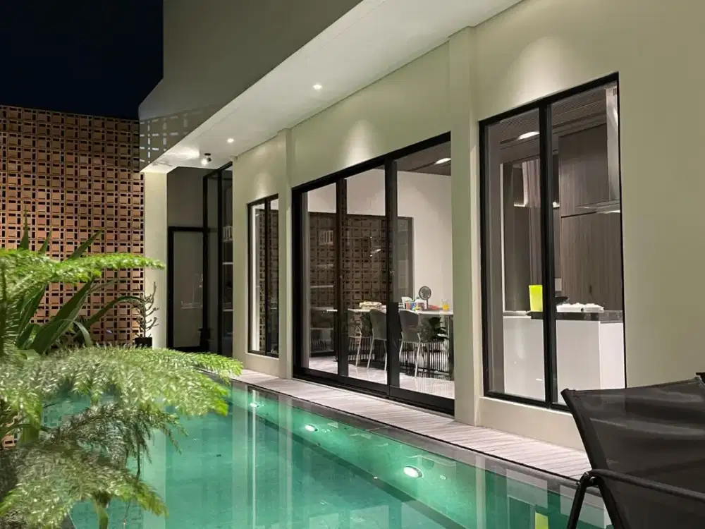 RUMAH SUPER MEWAH DAN LUXURY FULL FURNISH DAN ELEKTRONIK CLUSTER PREMIUM EMILY SUMMARECON BANDUNG