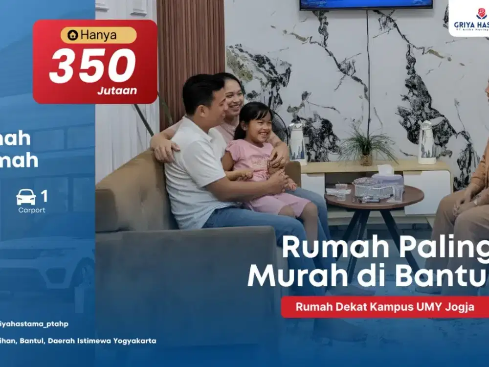 HUNIAN MURAH DEKAT KAMPUS UMY BANTUL KASIHAN