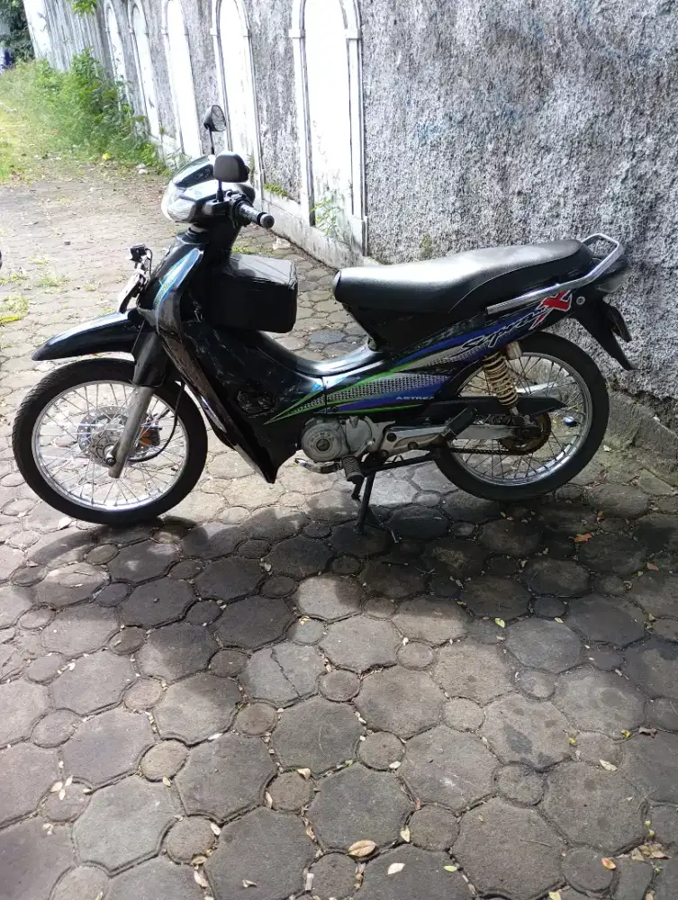 Honda Supra X tahun 2001 surat-surat lengkap
