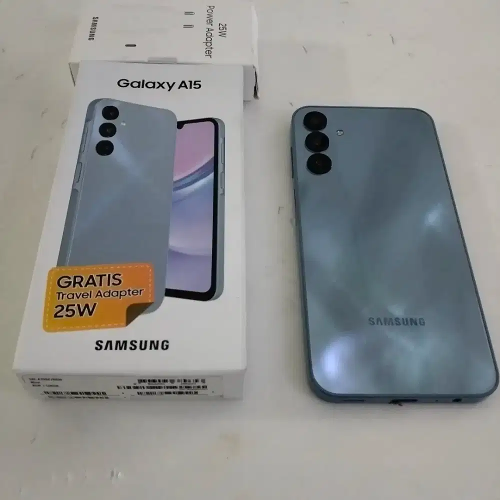 Samsung A15 ram16gb (8+8) memori 128gb resmi