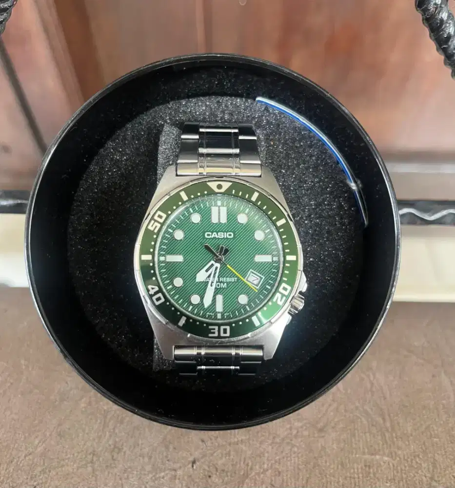 Casio MTD 135D Diver Style Green