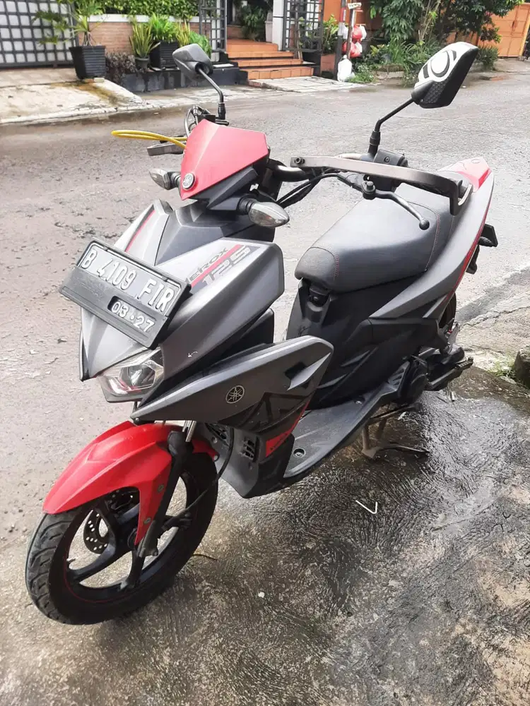 Yamaha Aerox 2016 ss lengkap mesin bagus plat Bekasi kabupaten